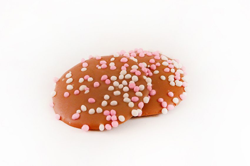 geboorte chocolaatjes rose