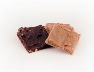 Nougat blaadjes
