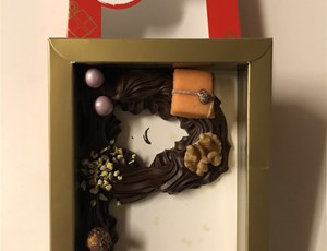 Room chocoladeletter puur